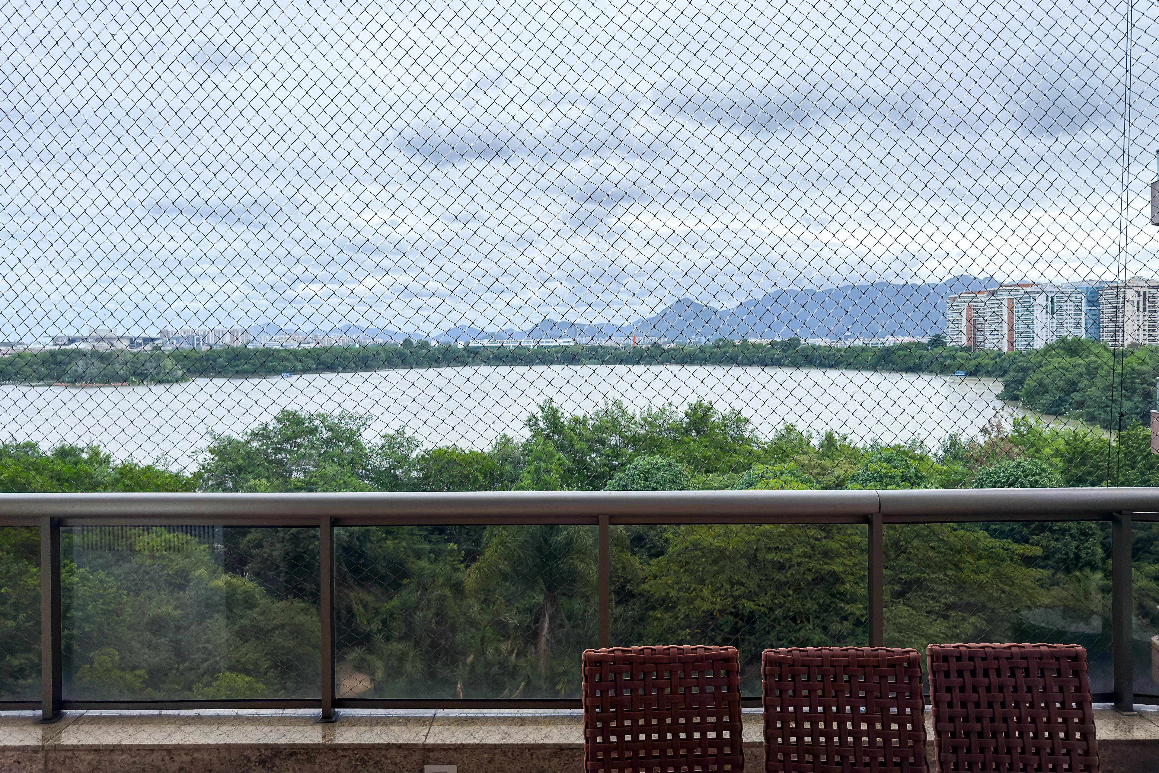 Vista panorâmica da Lagoa