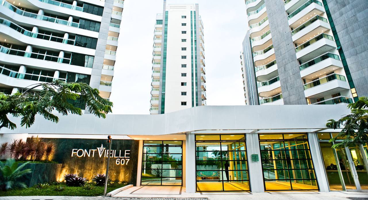 Condomínio Fontvieille - Fachada e entrada