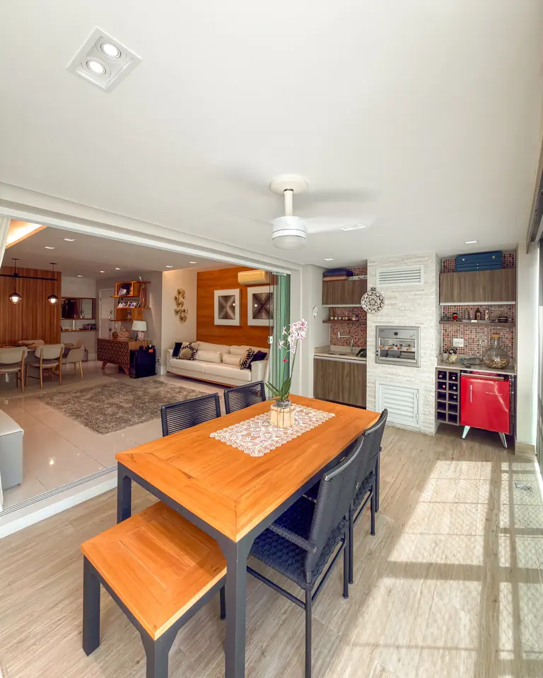 Apartamento Saint Martin Península Barra da Tijuca vista livre para o verde